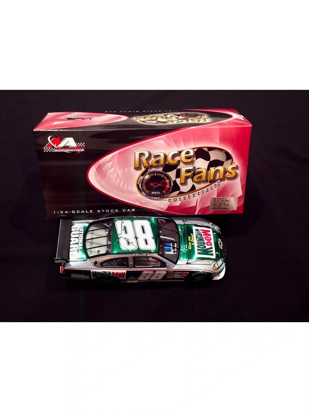 Dale Earnhardt Jr. #88 Mountain Dew Retro 2008 Impala SS 1:24 Scale Diecast Car